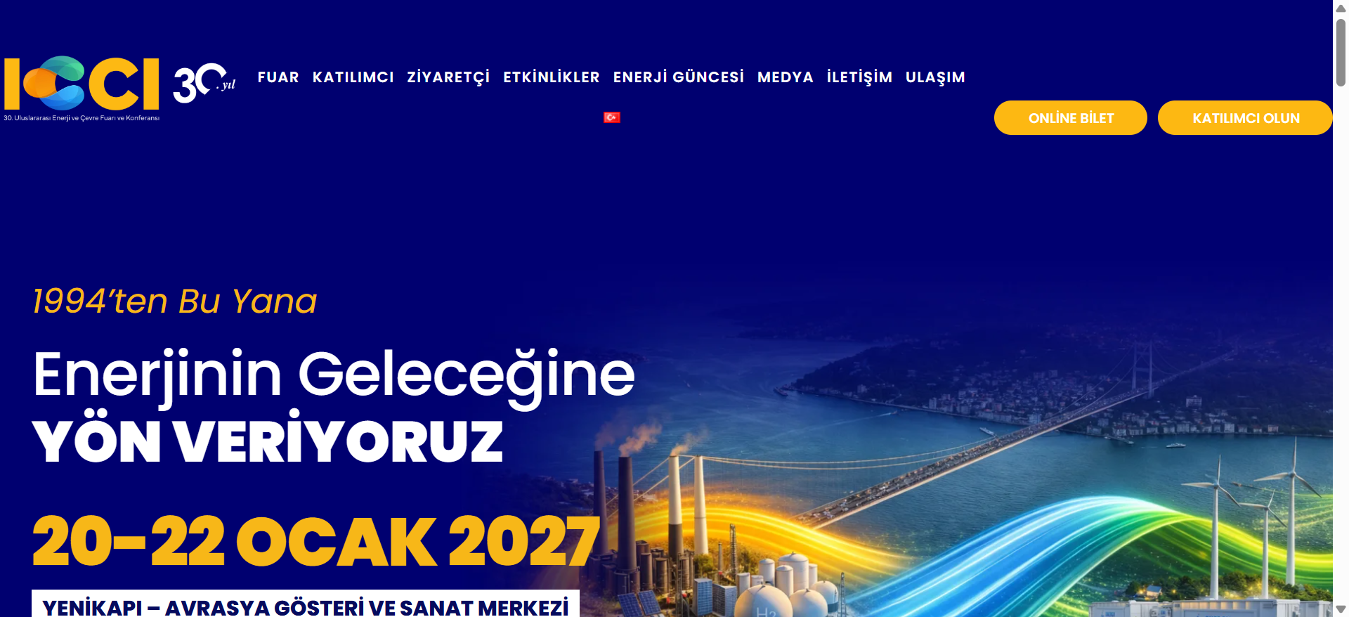 Electricity Eurasia 2027定档伊斯坦布尔：土耳其62%可再生装机与280亿美元电网改造的切口