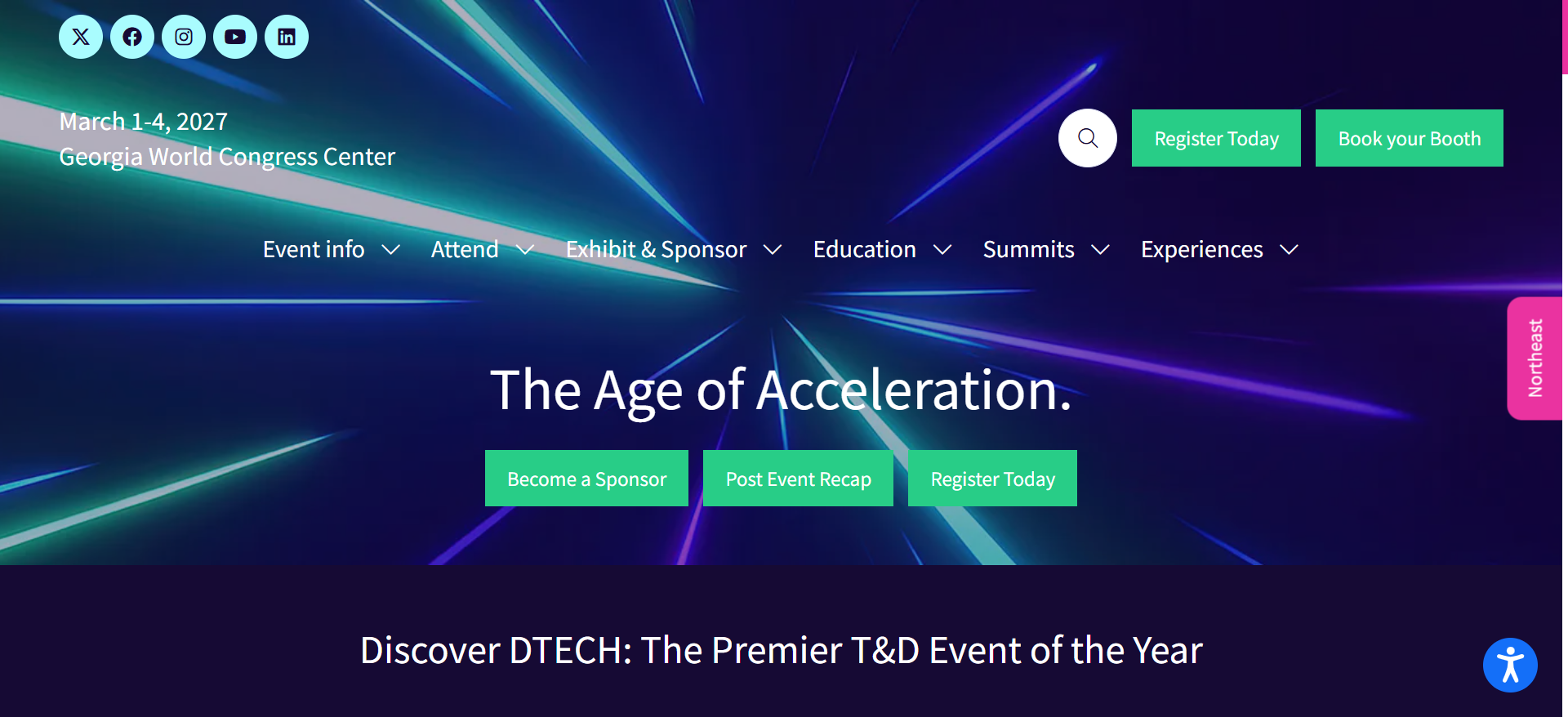 美国DTECH 2027：3月1日亚特兰大开幕，官网口径18000名专业观众700家展商