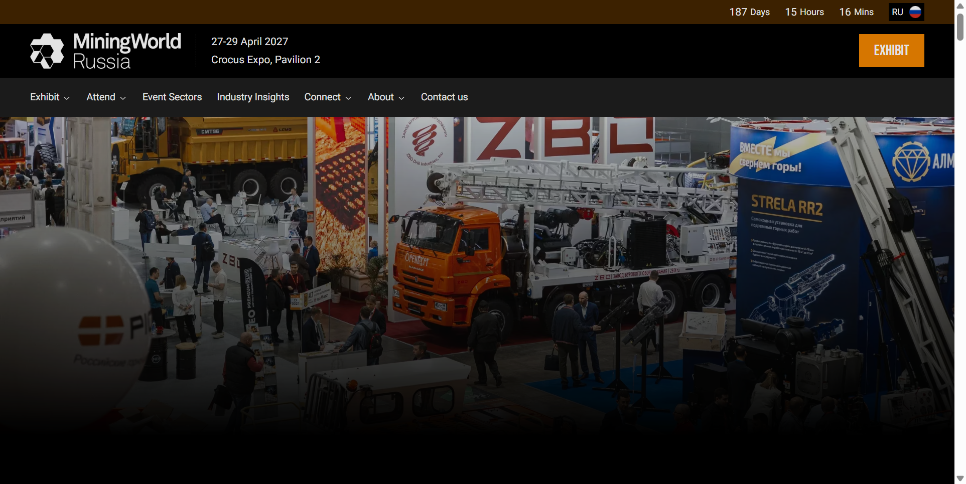 俄罗斯国际矿业机械展览会MiningWorld Russia 2027：设备进口零关税延至2027，中国矿装直取东欧750亿美元市场